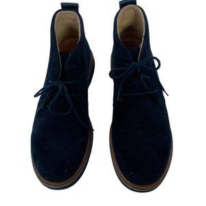 ✨SAMUEL HUBBARD Mens 9.5 M Black Suede Leather Chukka Casual Shoes